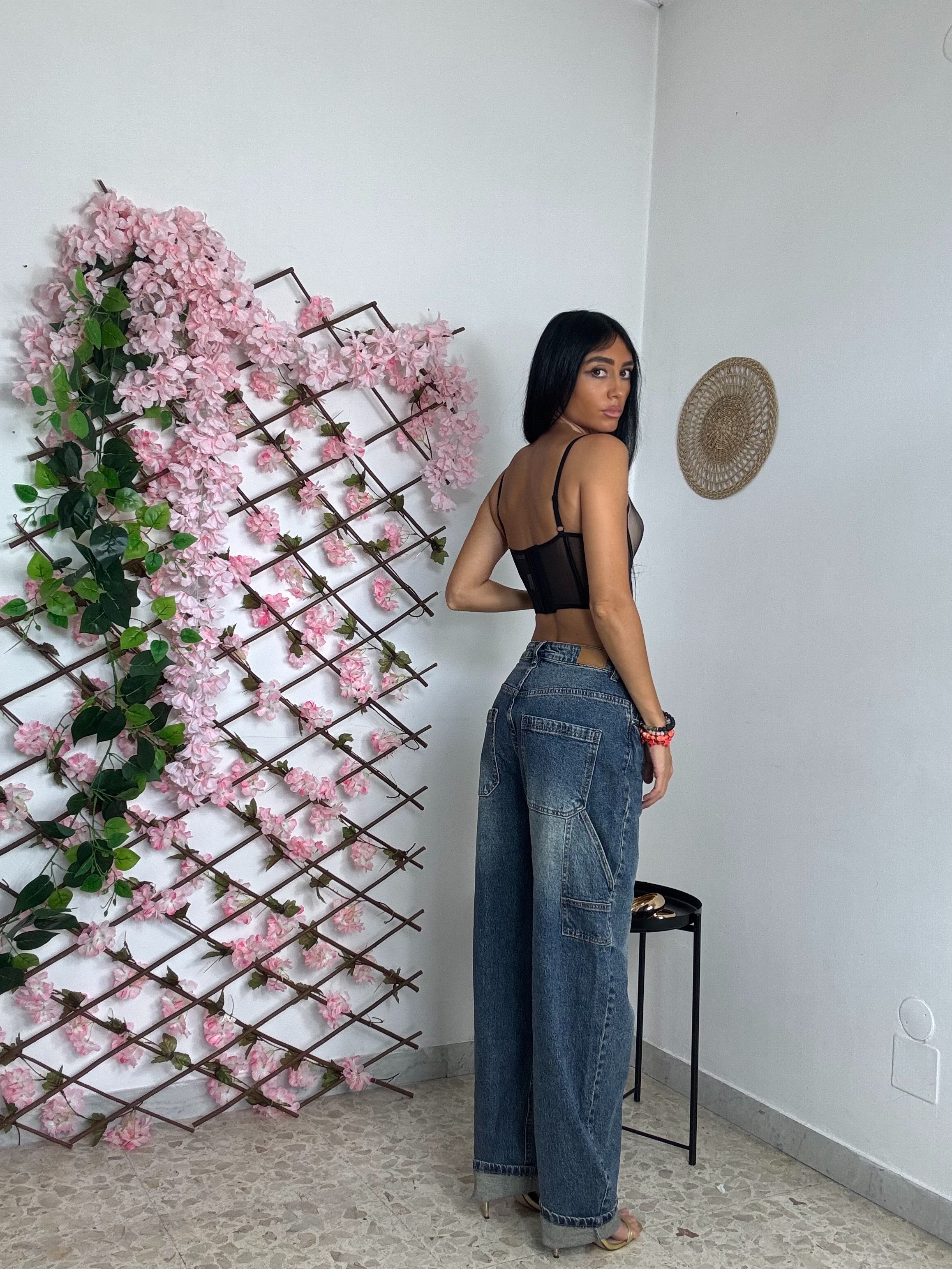 Jeans asimmetrico
